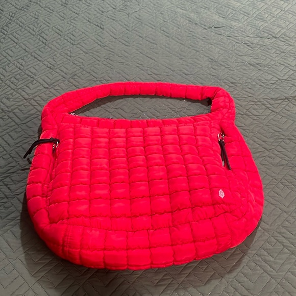 FP Movement by Free People Handbags - Free People Quilted Carryall Bag in Winterberry